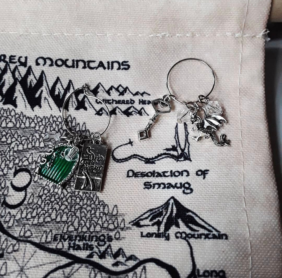Elven Wine/Mug Charm Set