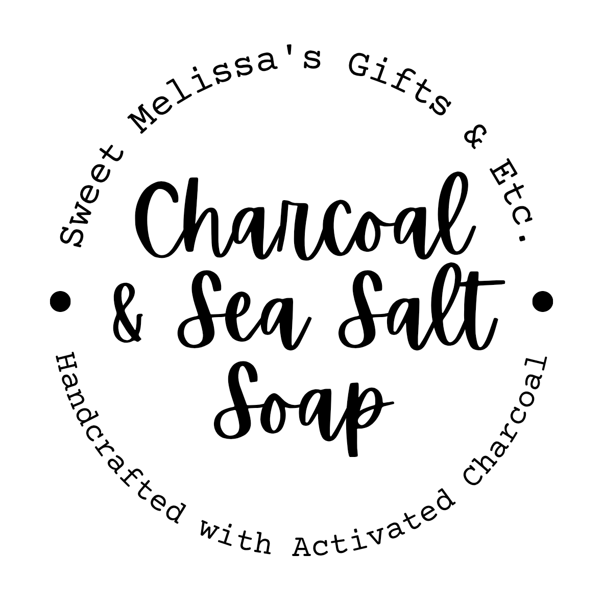 Charcoal & Sea Salt Soap Bar
