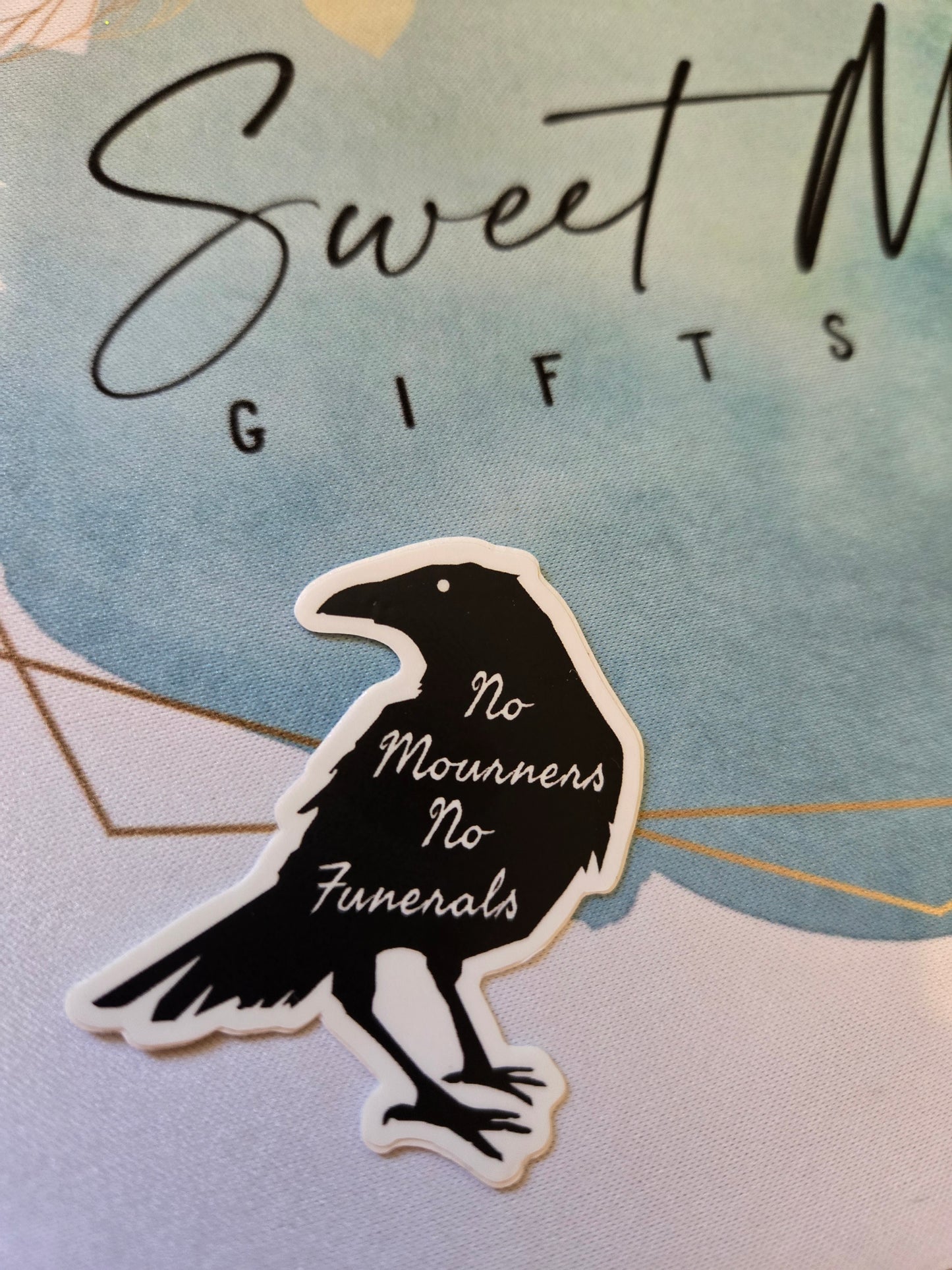 No Mourners Sticker