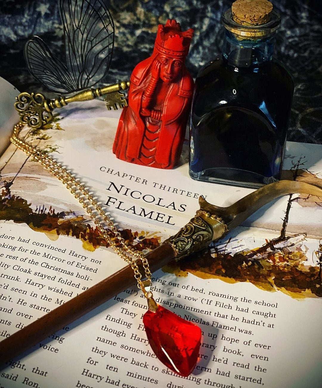 Red Stone Necklace