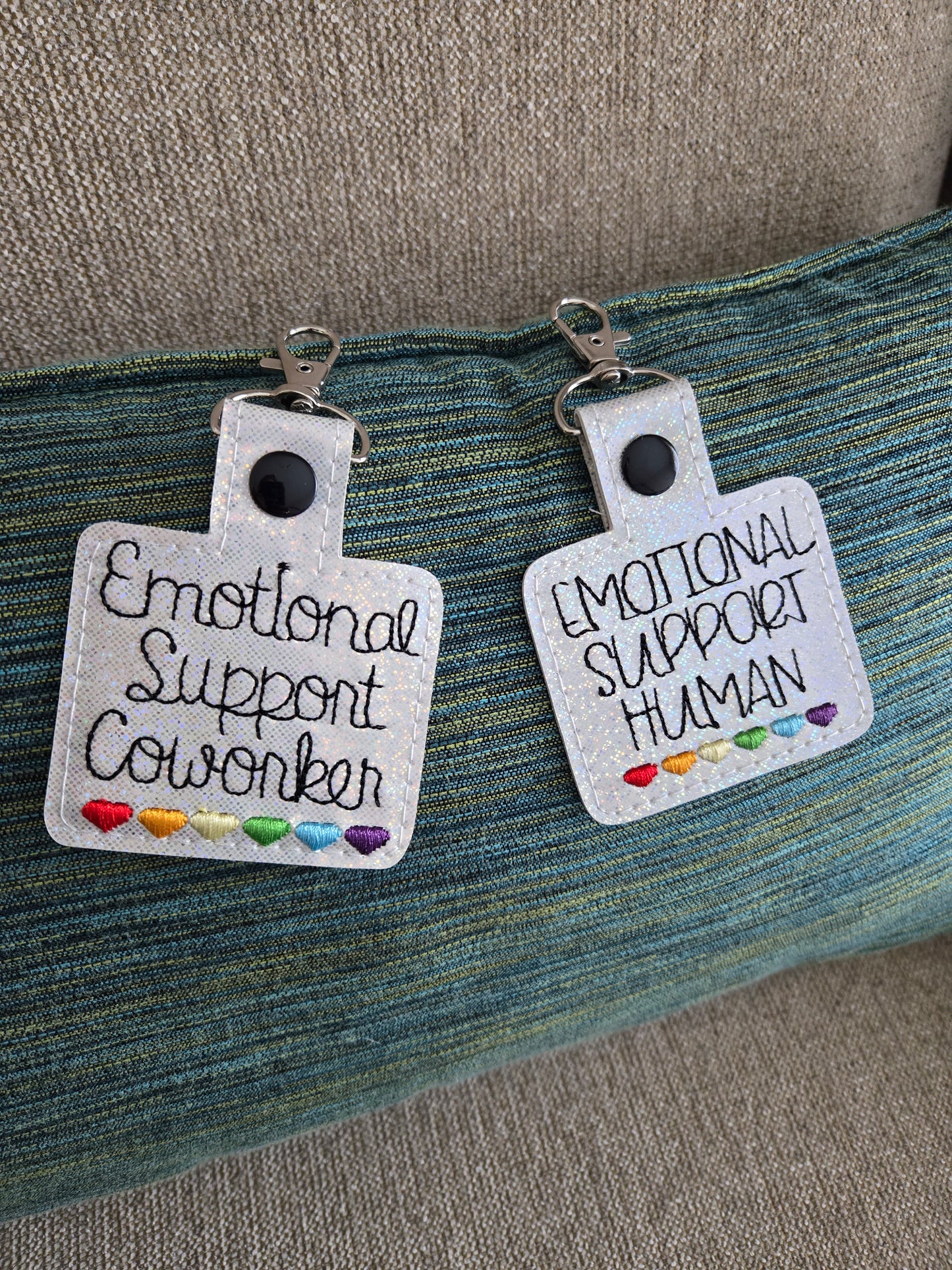 Emotional Support Keychain