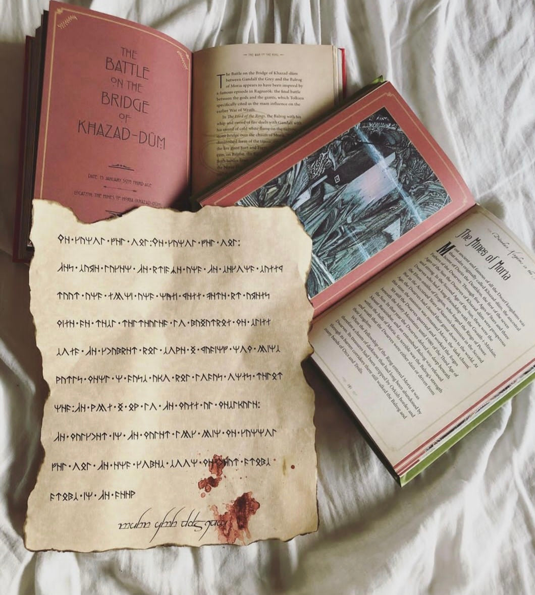 Book of Mazarbul Page