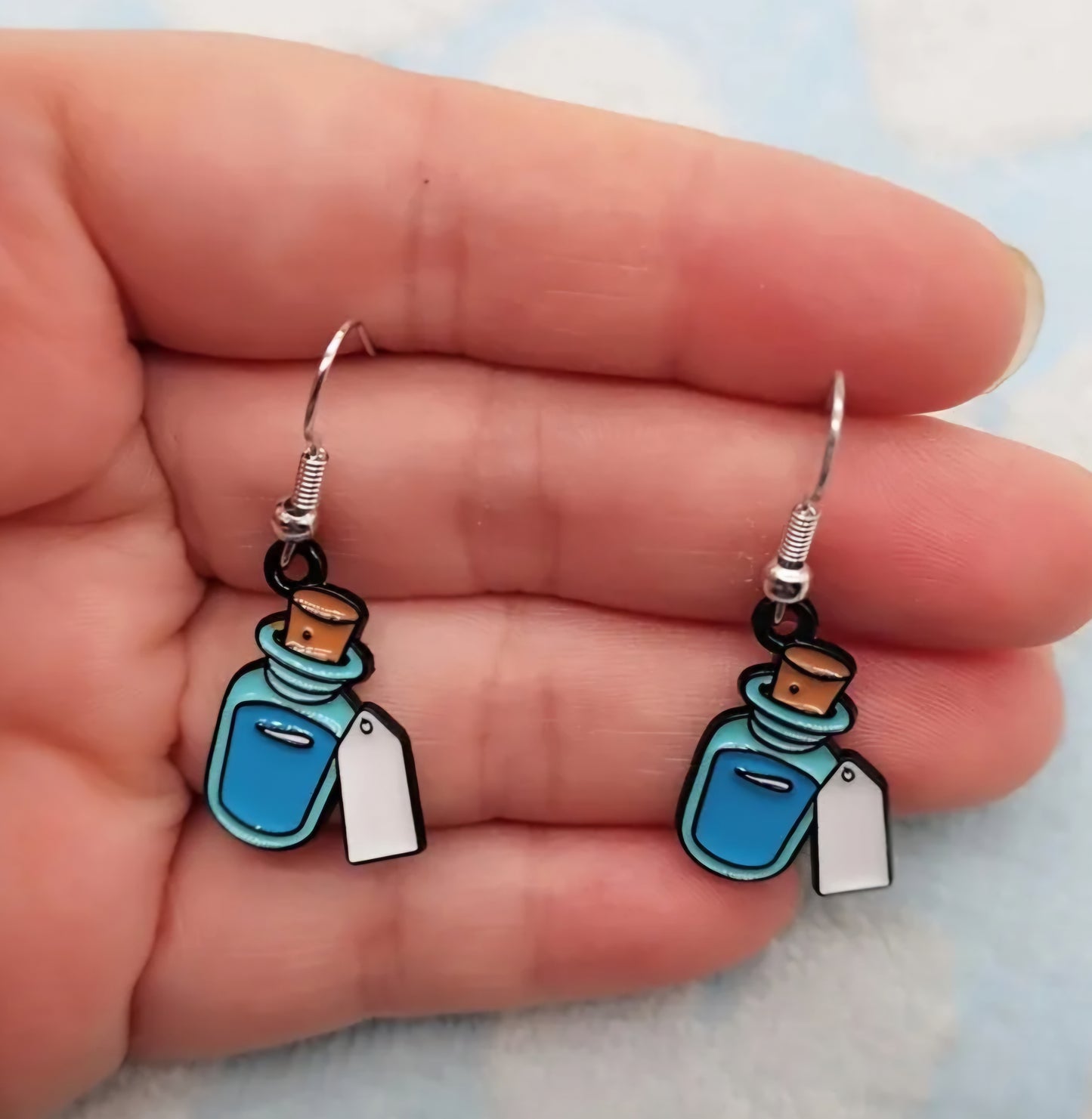 Drink Me Earrings