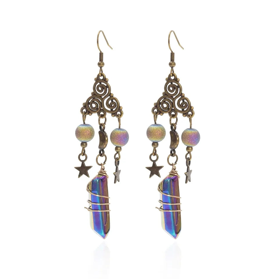 Crystal Windchime Earrings