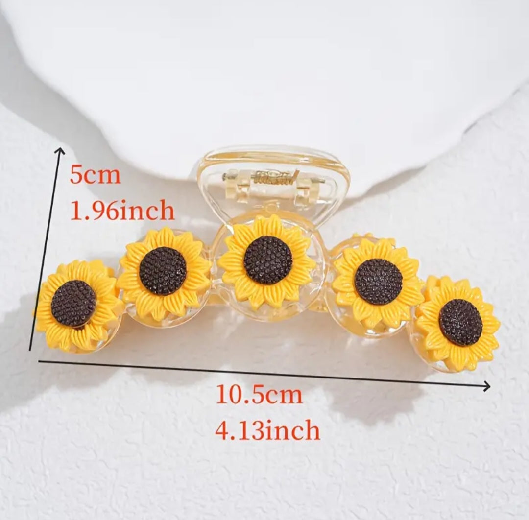 Sunflower Hairclip