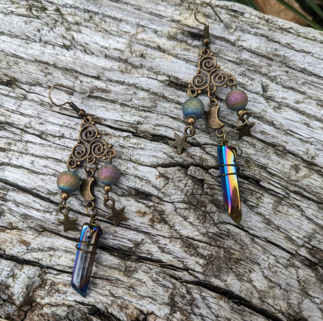 Crystal Windchime Earrings