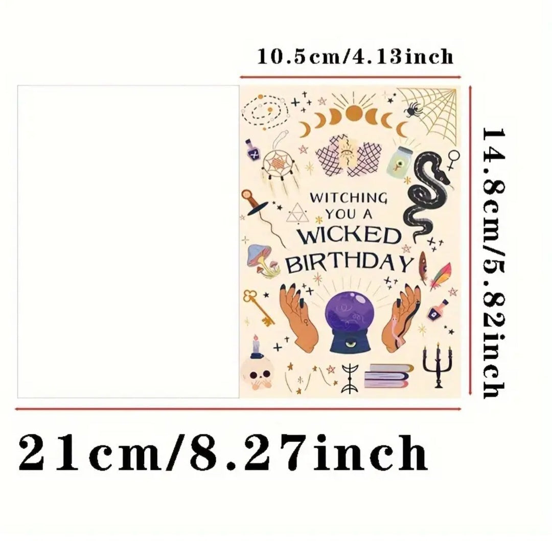 Wicked Birthday Card