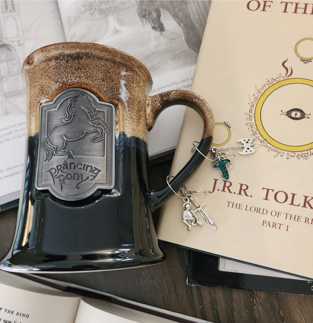 Elven Wine/Mug Charm Set