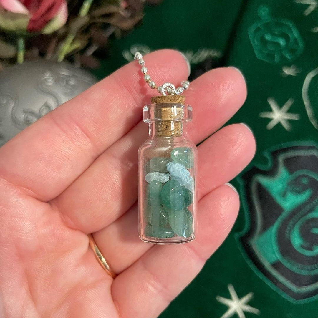 Green Stones Necklace