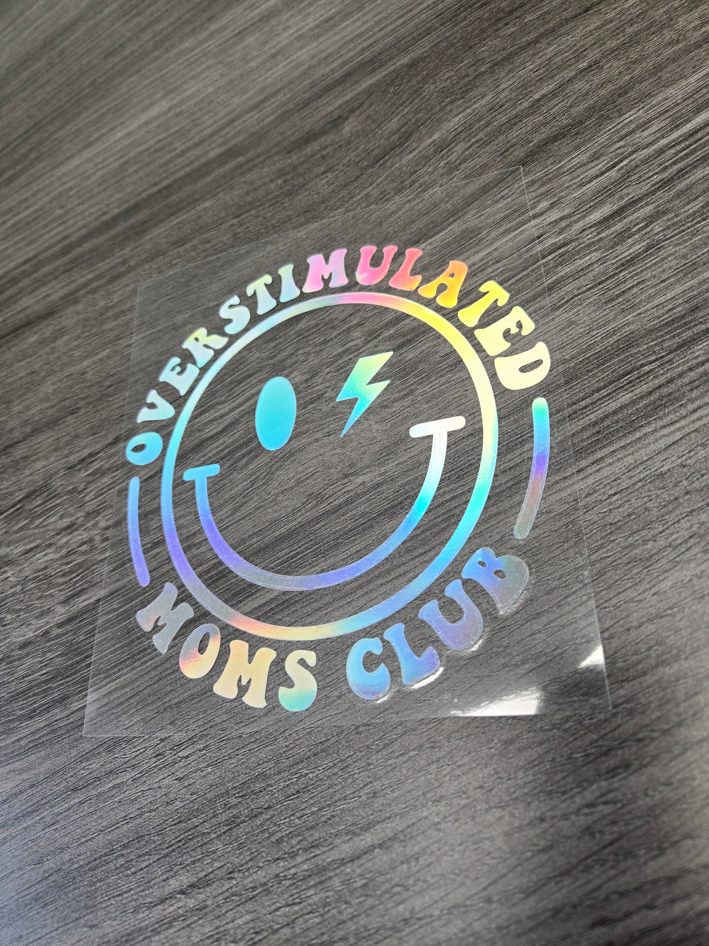 Overstimulated Moms Club Decal