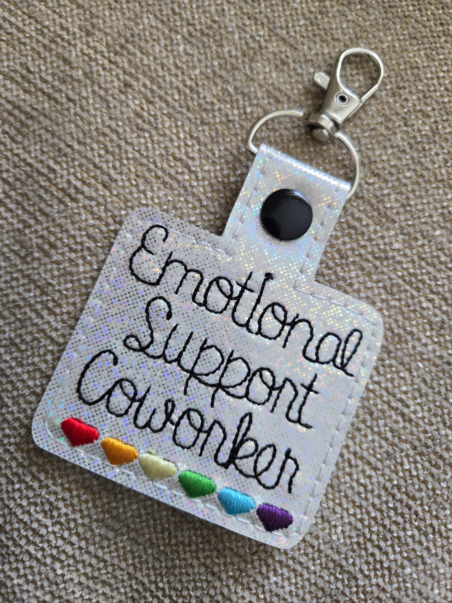 Emotional Support Keychain