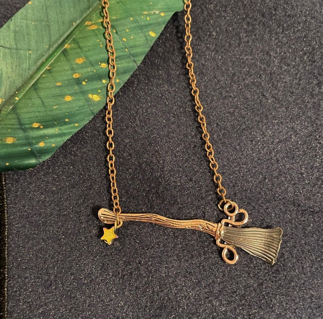 Broom Necklace