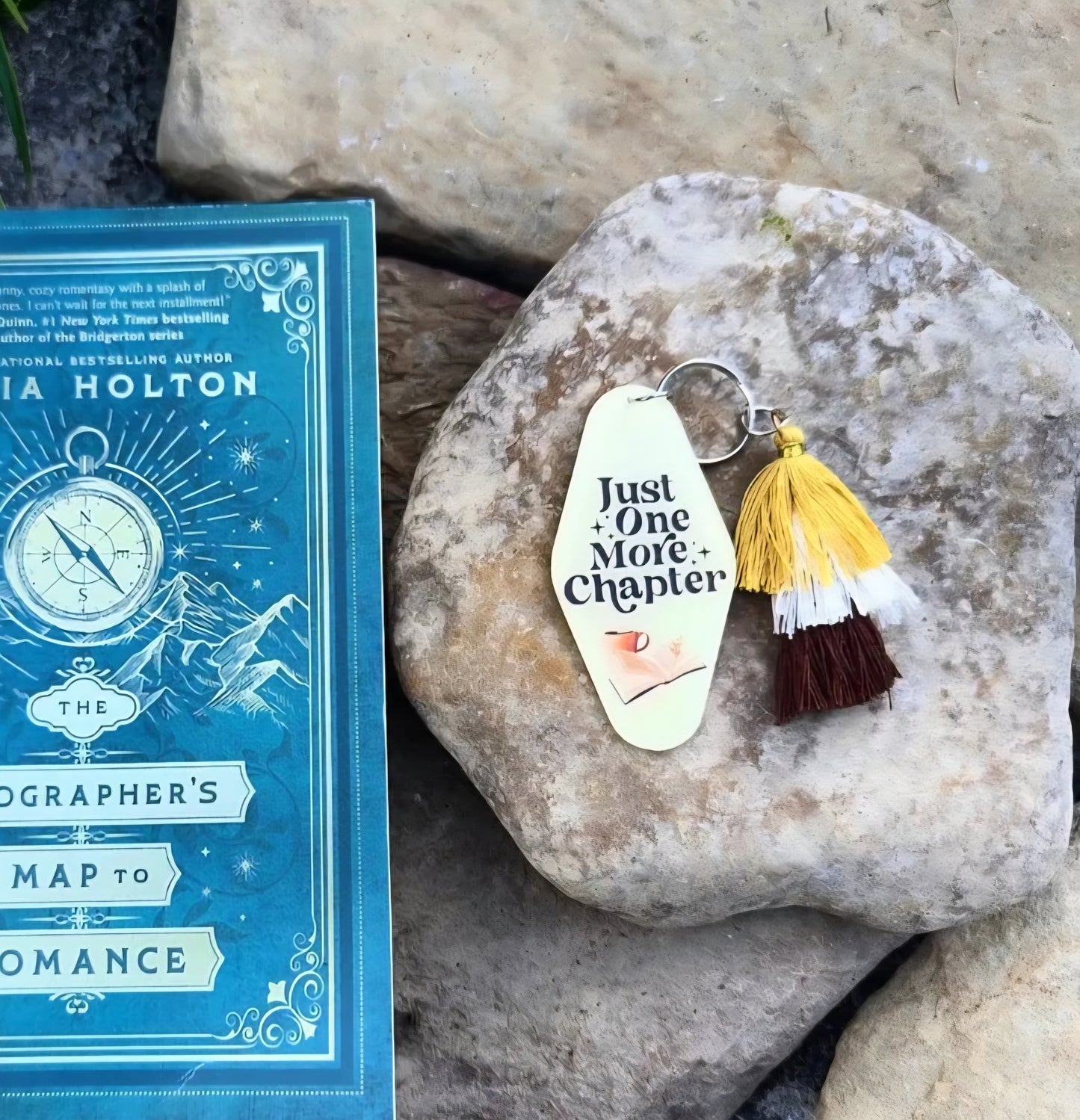 Just One More Chapter Keytag