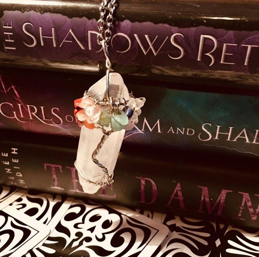 Tree of Life Crystal Necklace