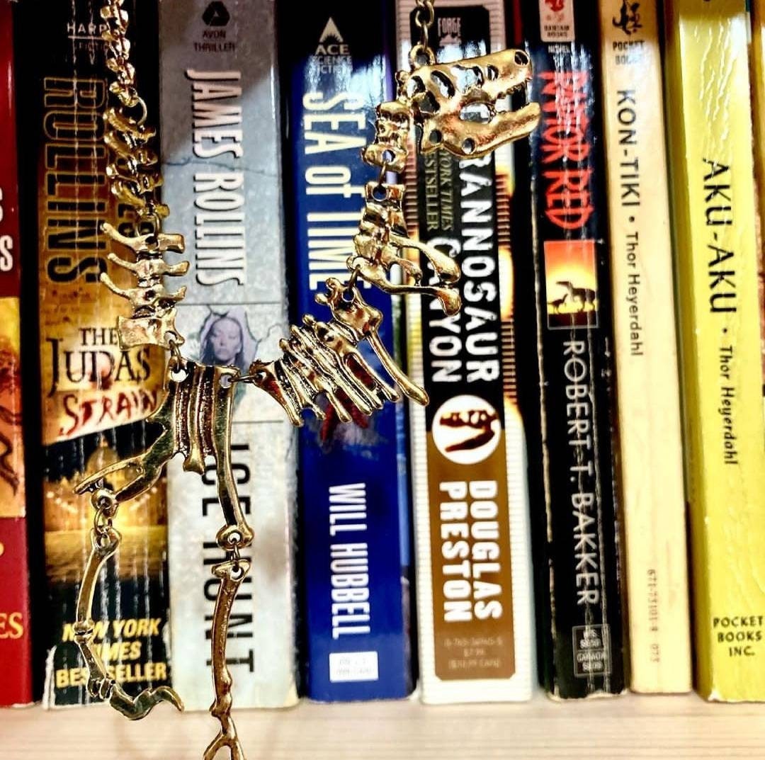 Dinosaur Skeleton Necklace