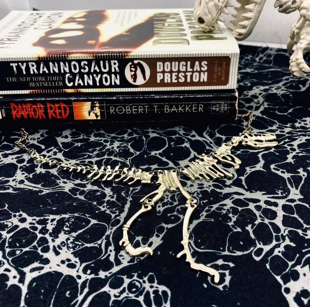 Dinosaur Skeleton Necklace