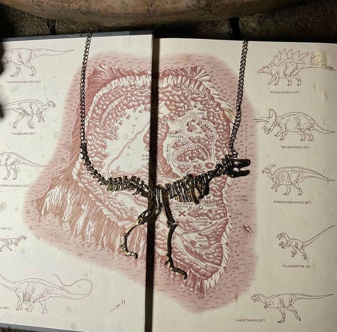 Dinosaur Skeleton Necklace