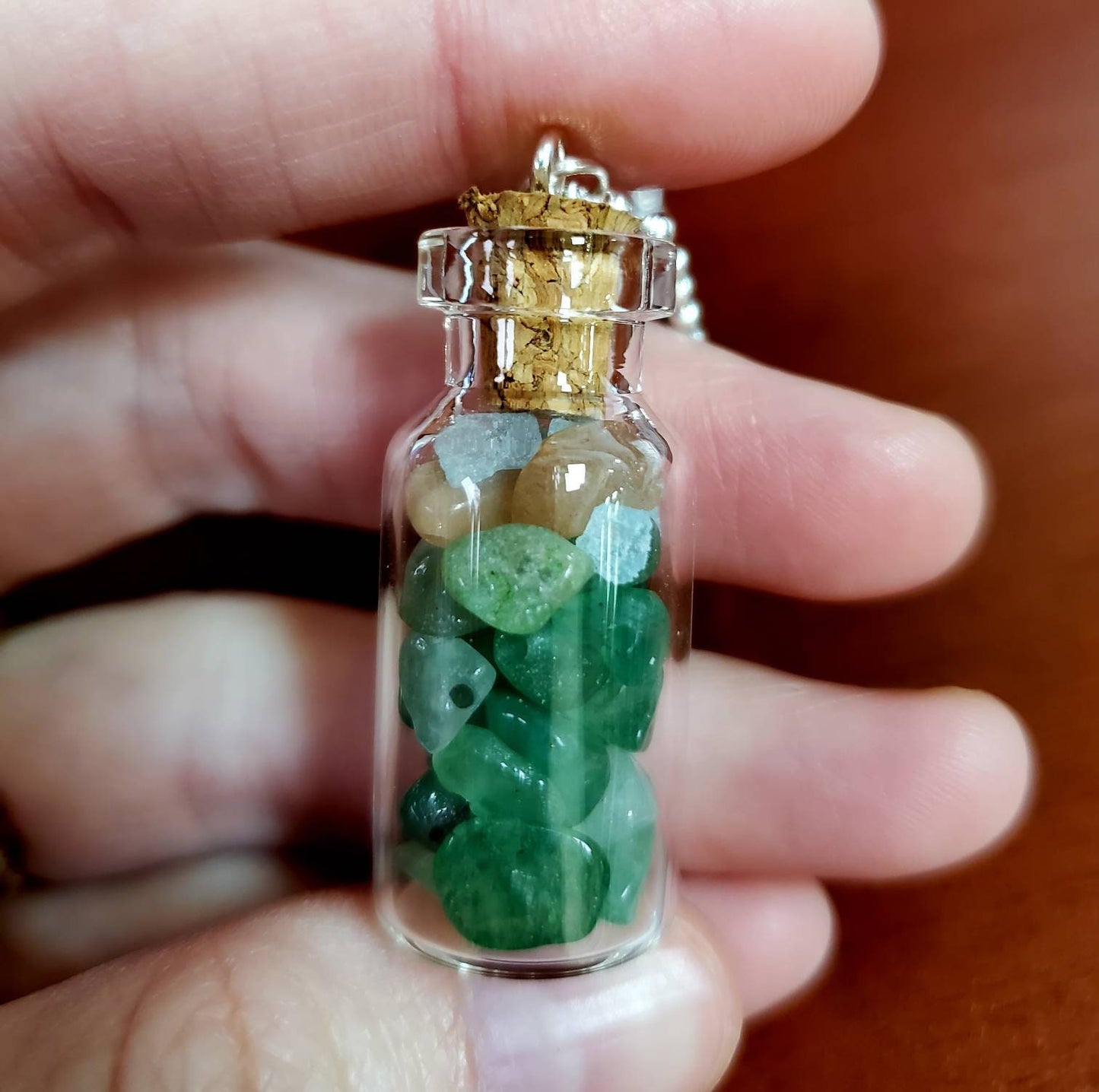 Green Stones Necklace