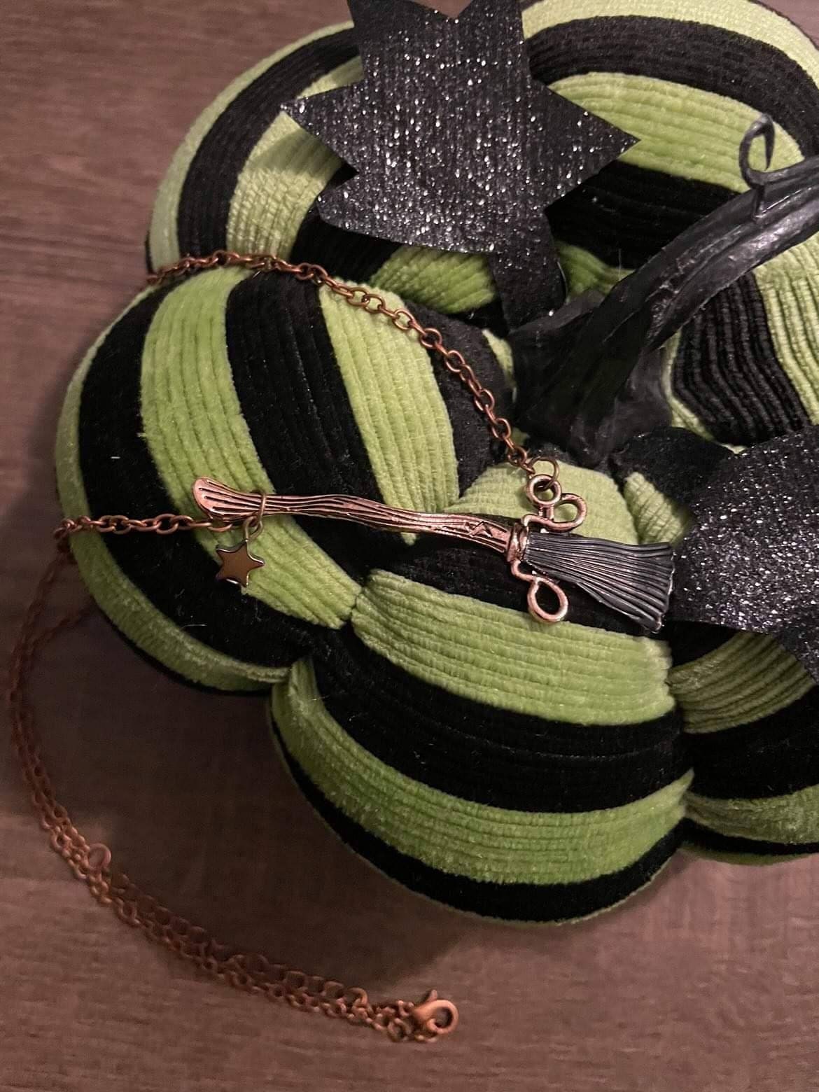 Broom Necklace