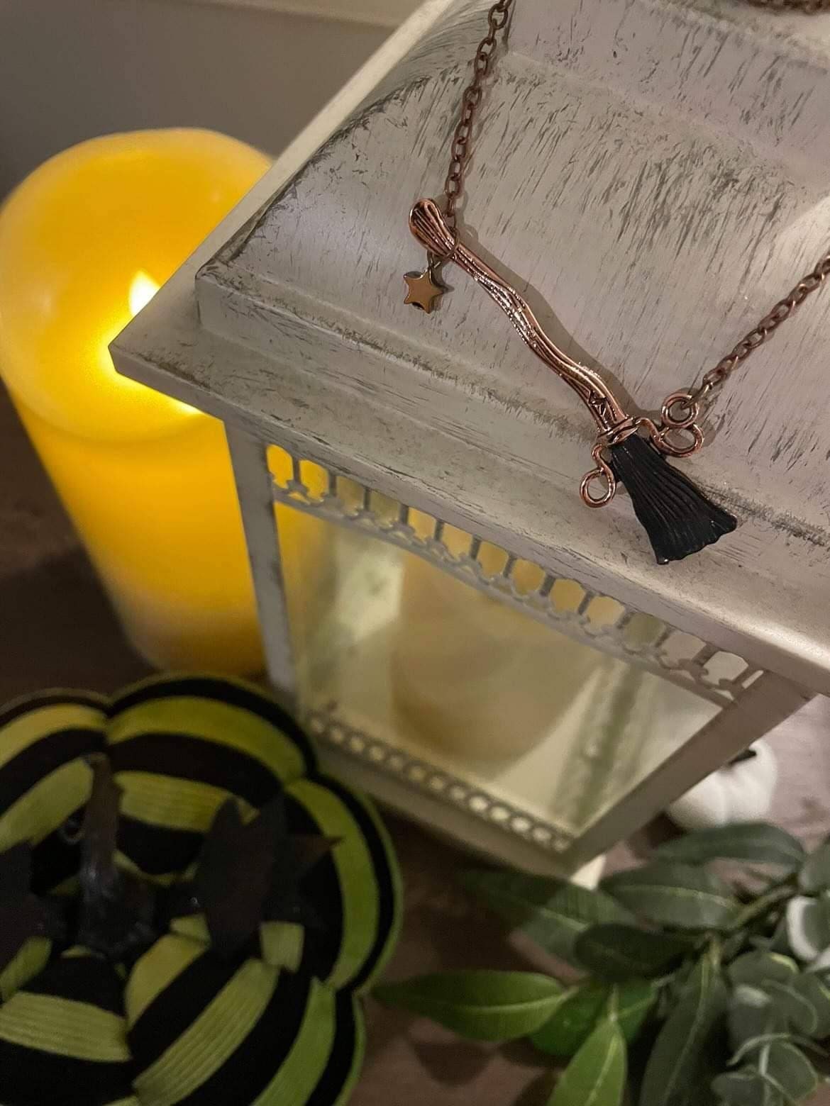 Broom Necklace