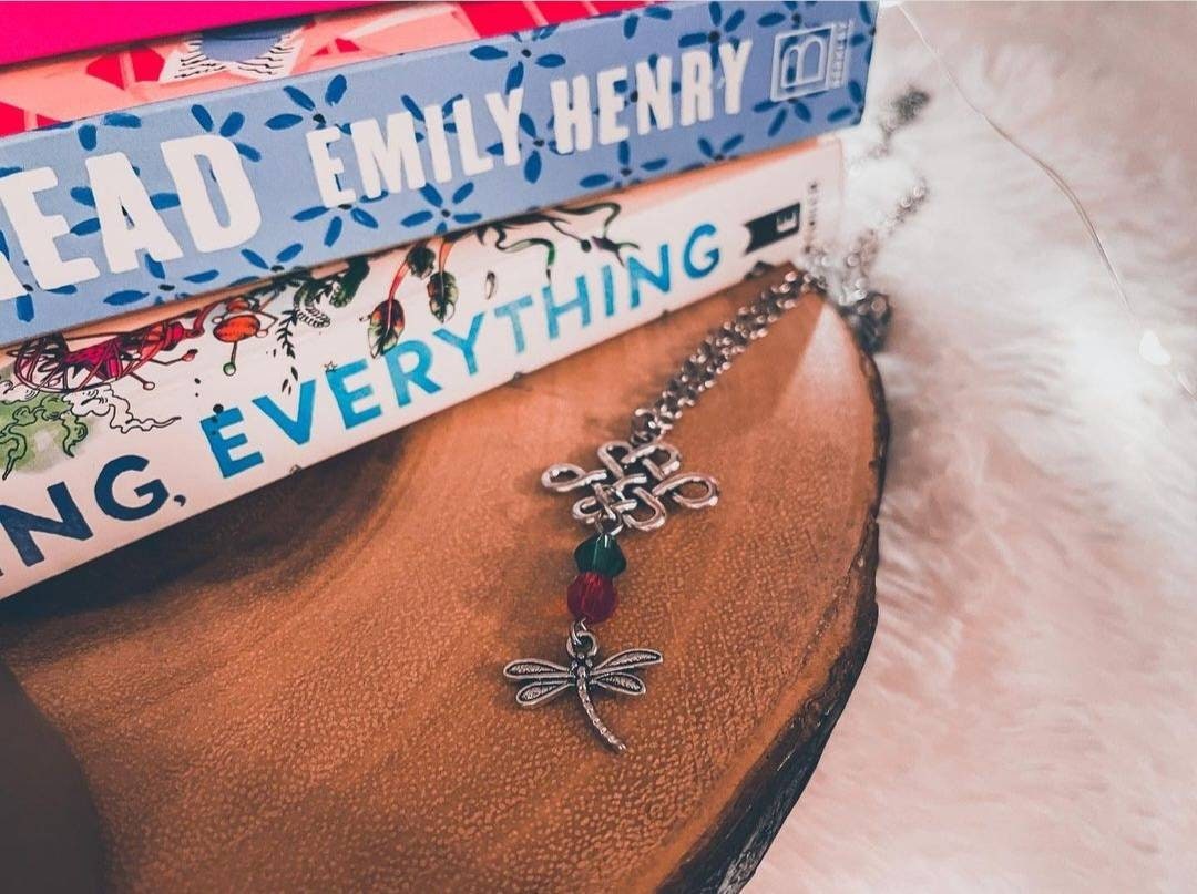 Celtic Dragonfly Necklace