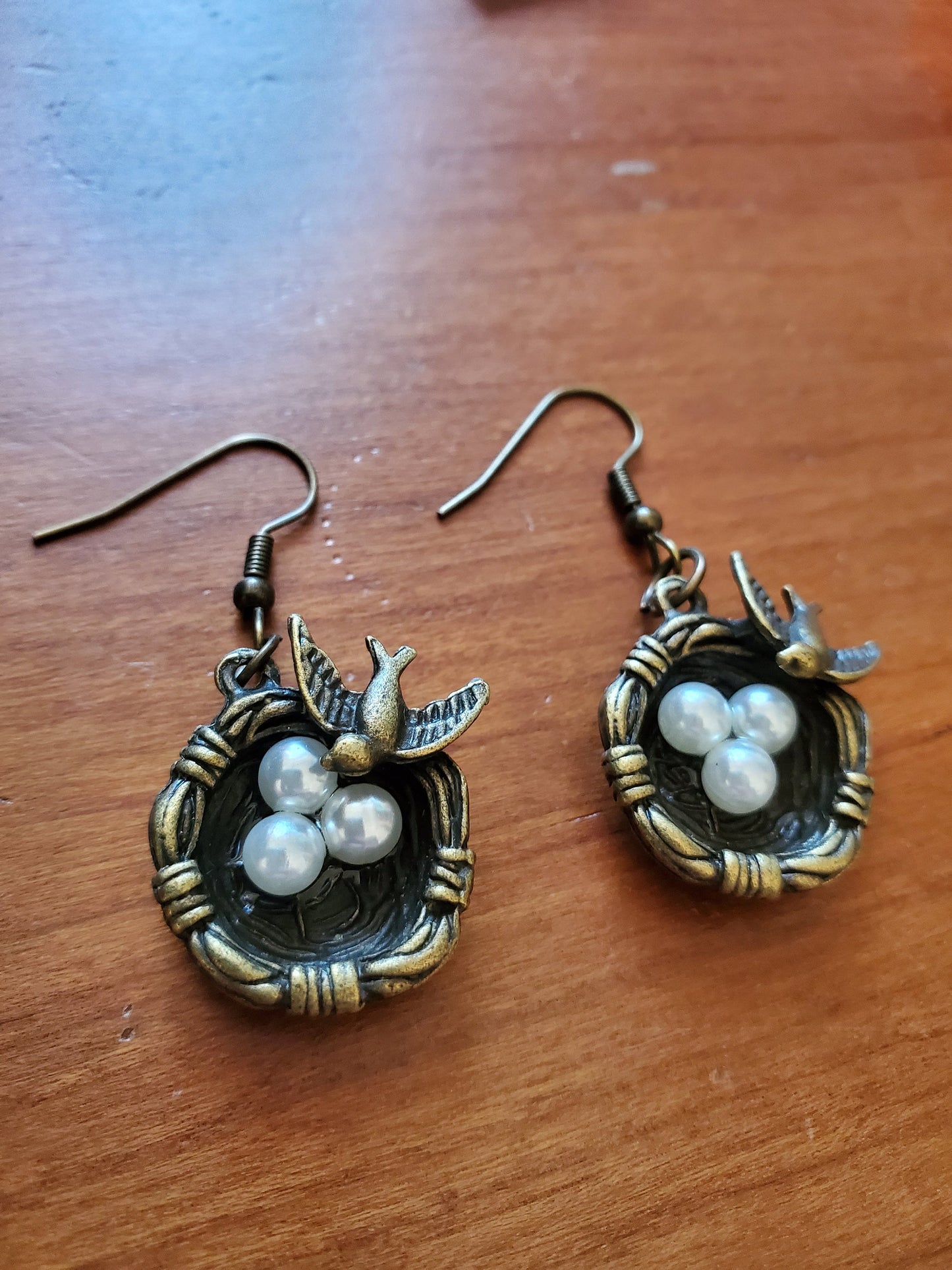 Bird Nest Earrings