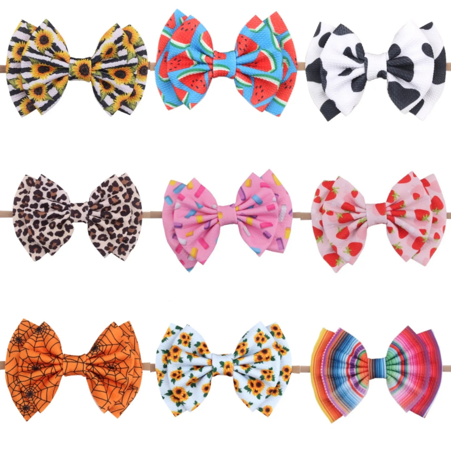 Liverpool Bullet Fabric Hairbows