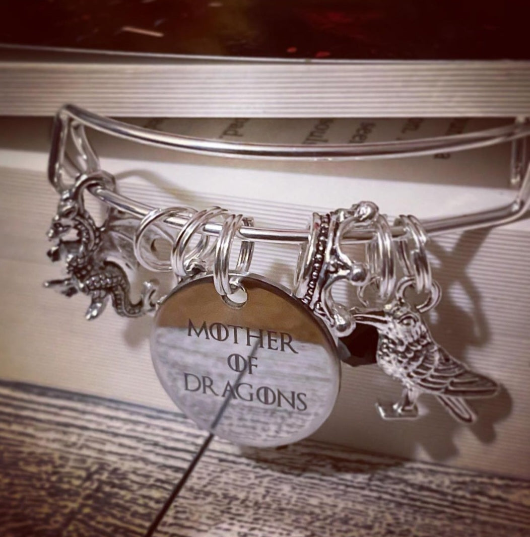 Dragons Adjustable Bangle