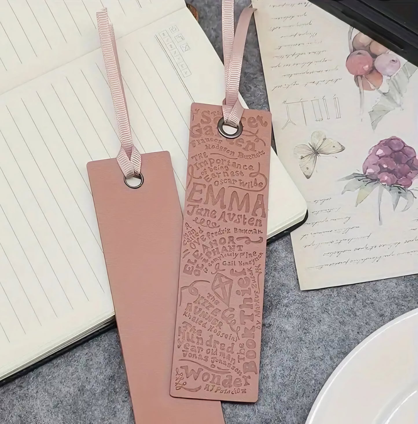 Faux Leather Classics Bookmark
