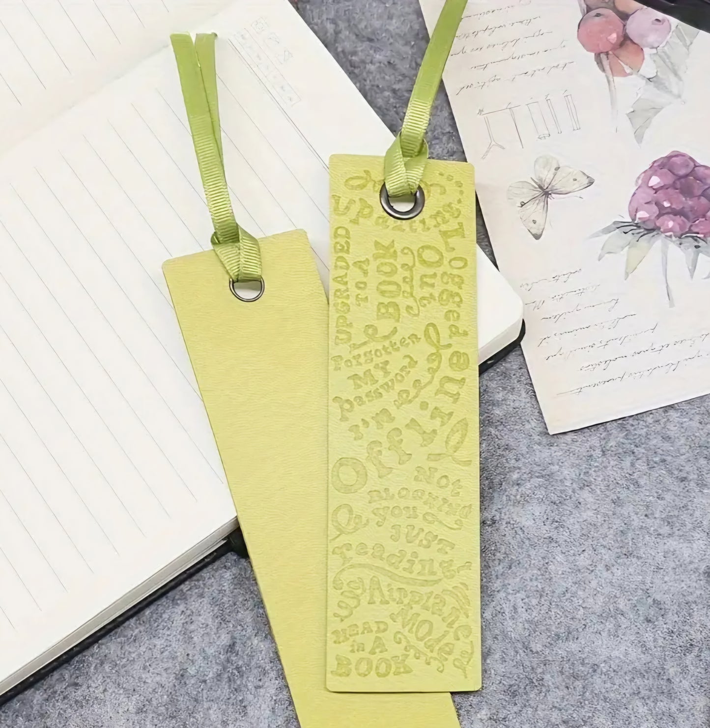 Faux Leather Classics Bookmark