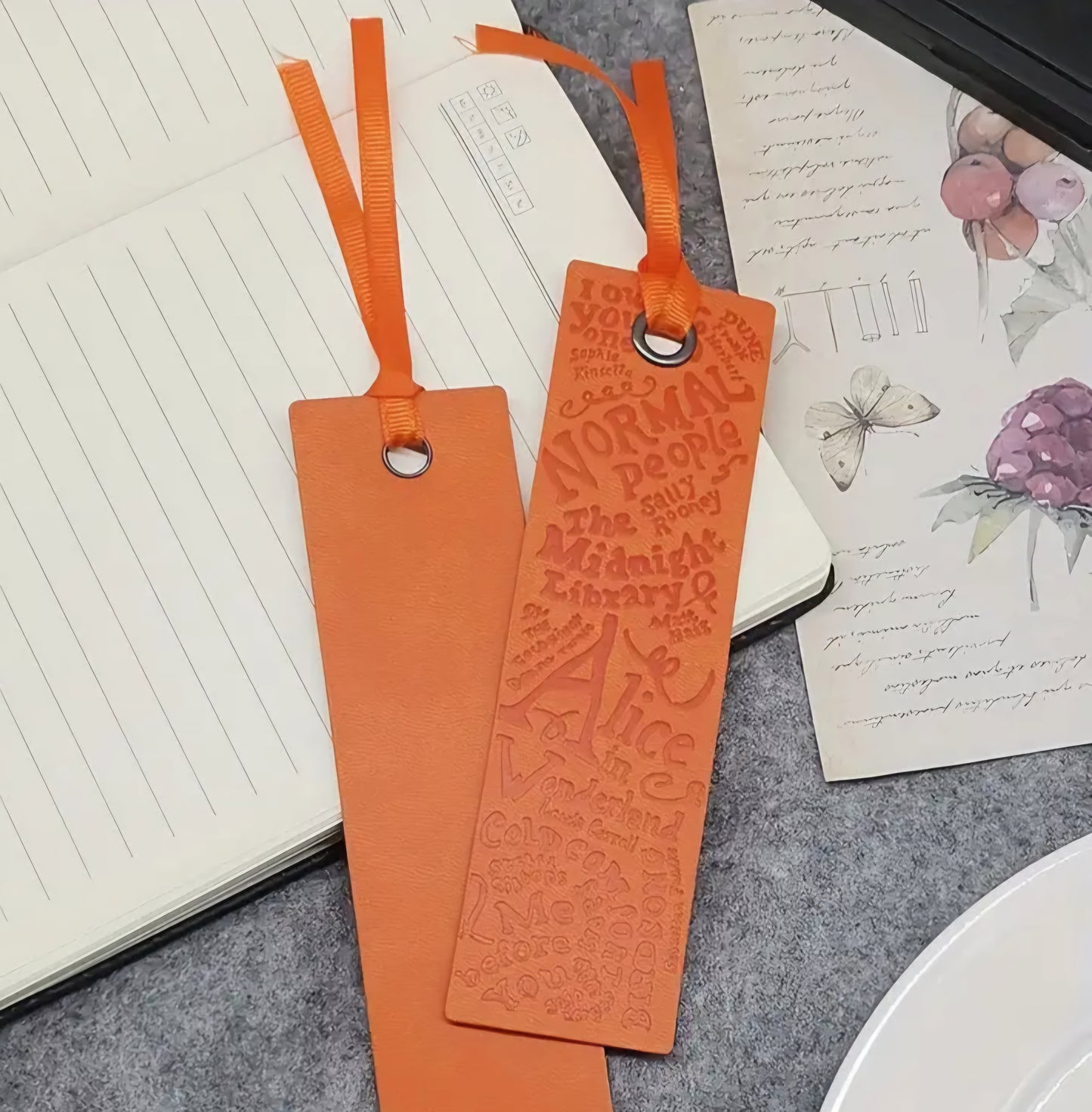 Faux Leather Classics Bookmark