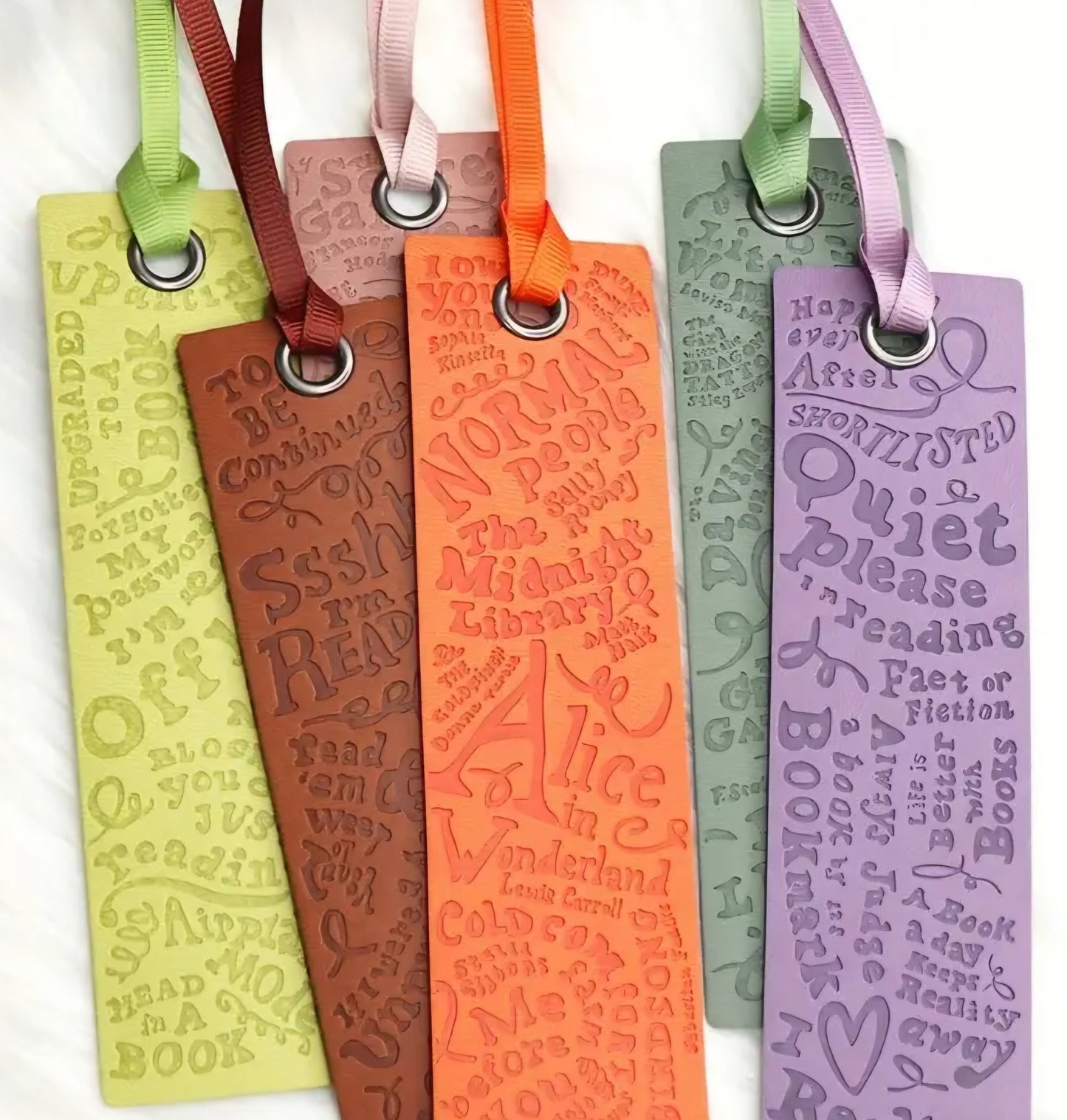 Faux Leather Classics Bookmark