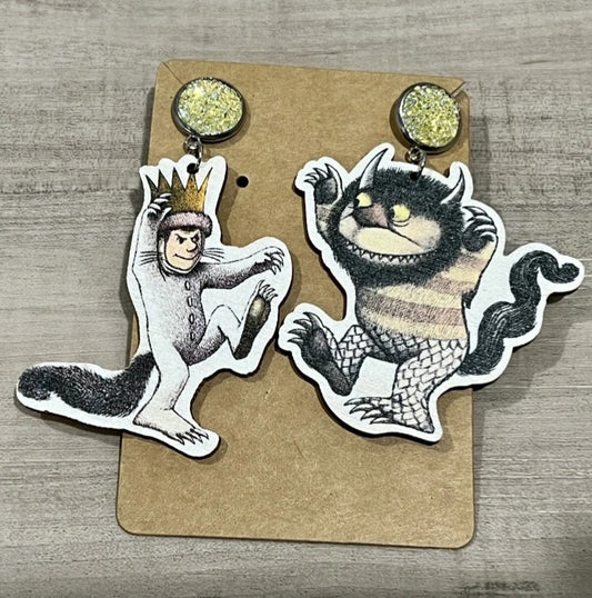 Where the Wild Things Are Earrings
