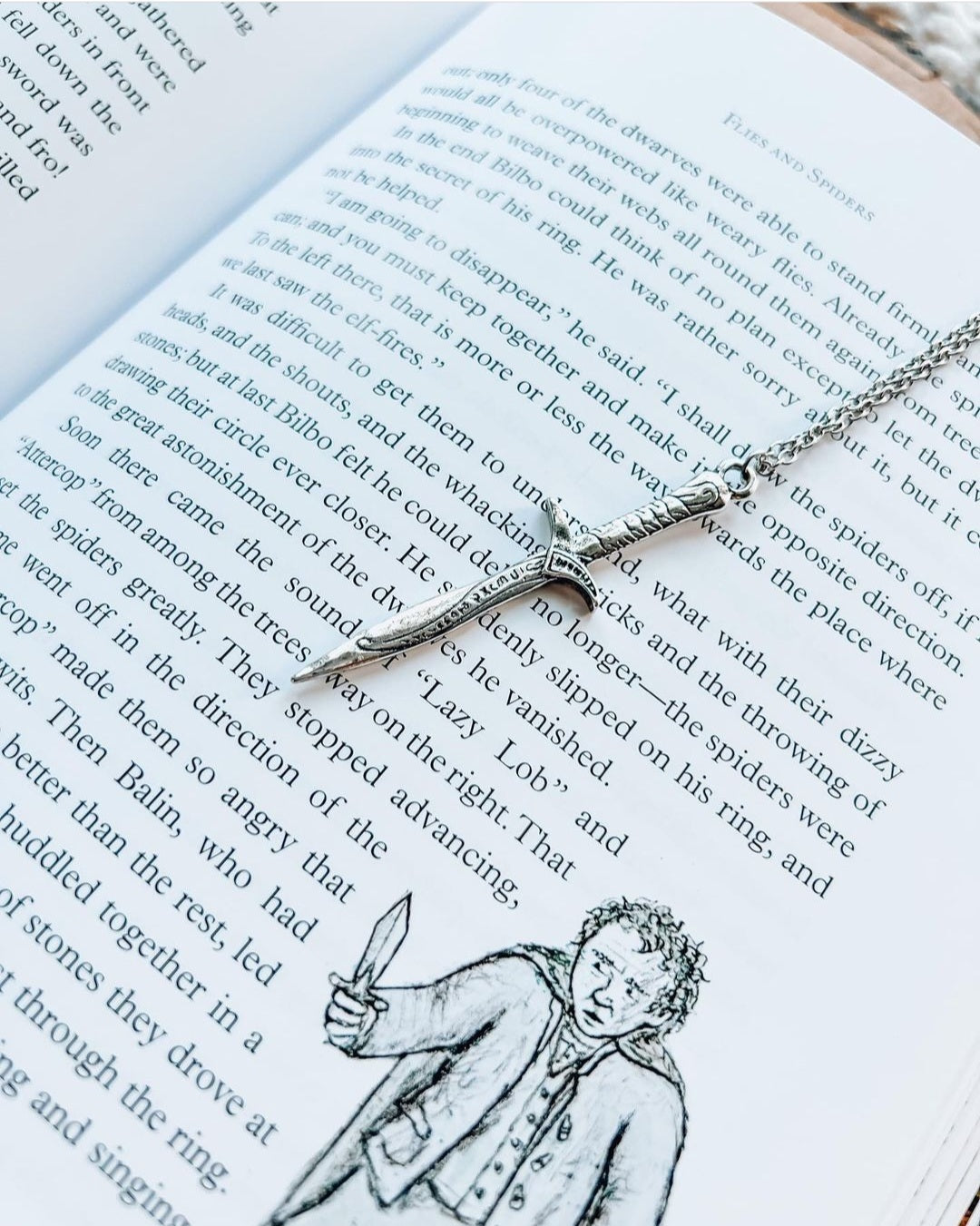 Sting Sword Necklace