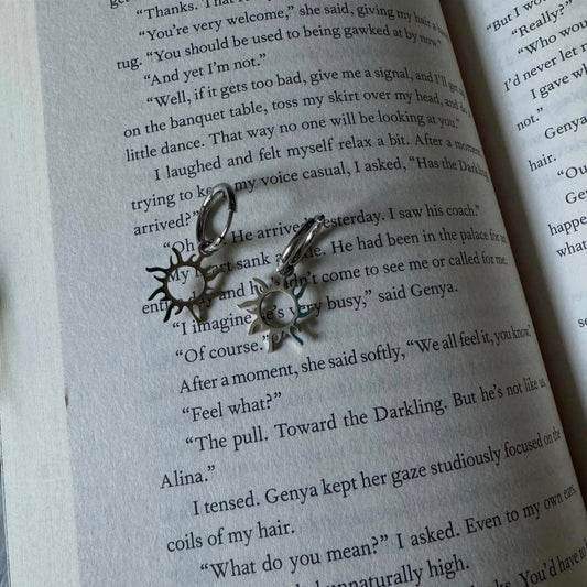 Sun Summoner Hoop Earrings