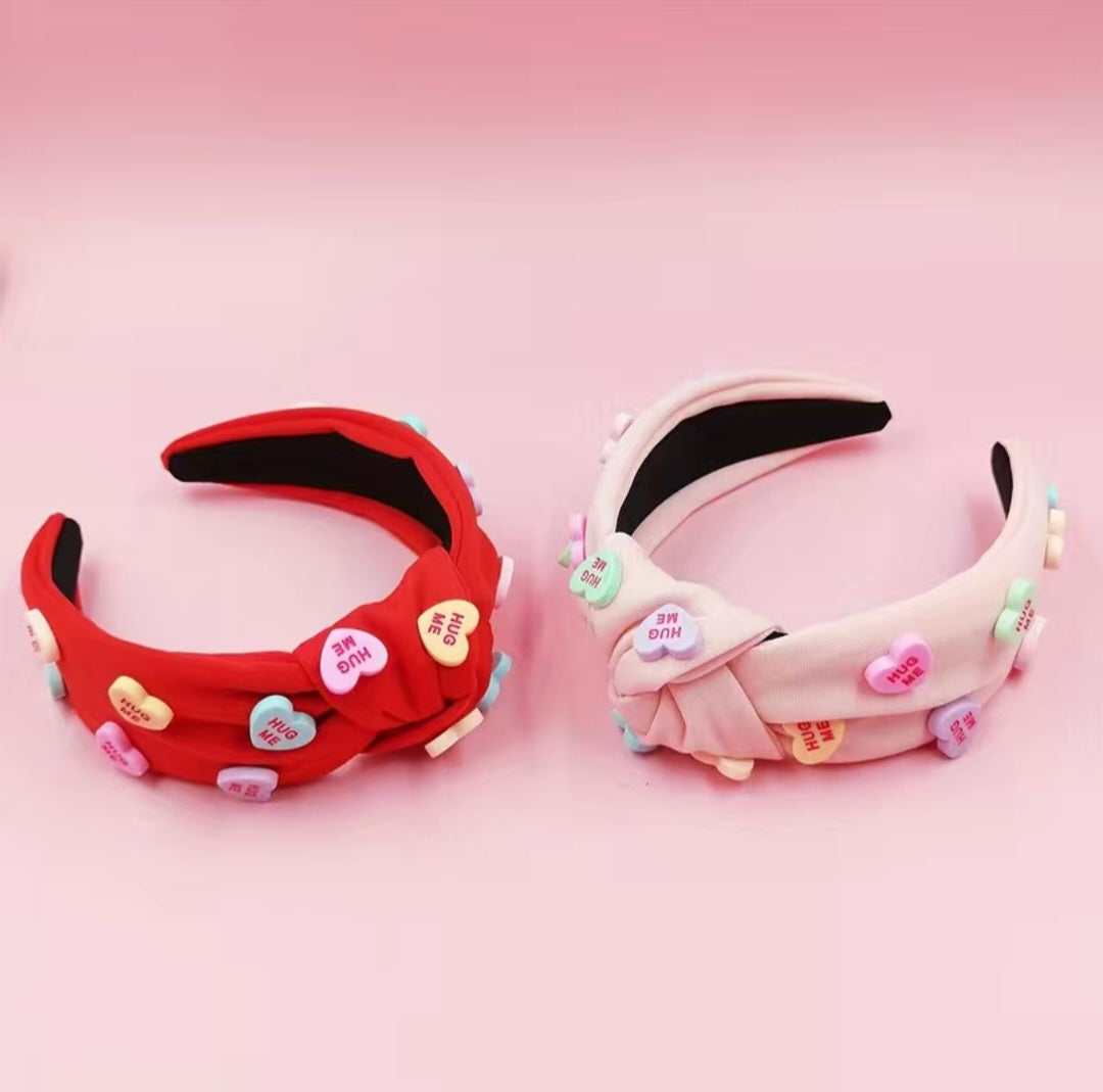 Conversation Heart Headbands