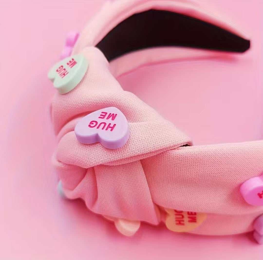 Conversation Heart Headbands
