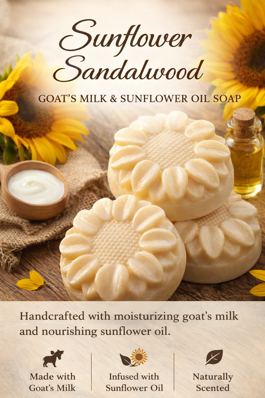 Sunflower Soap Bars