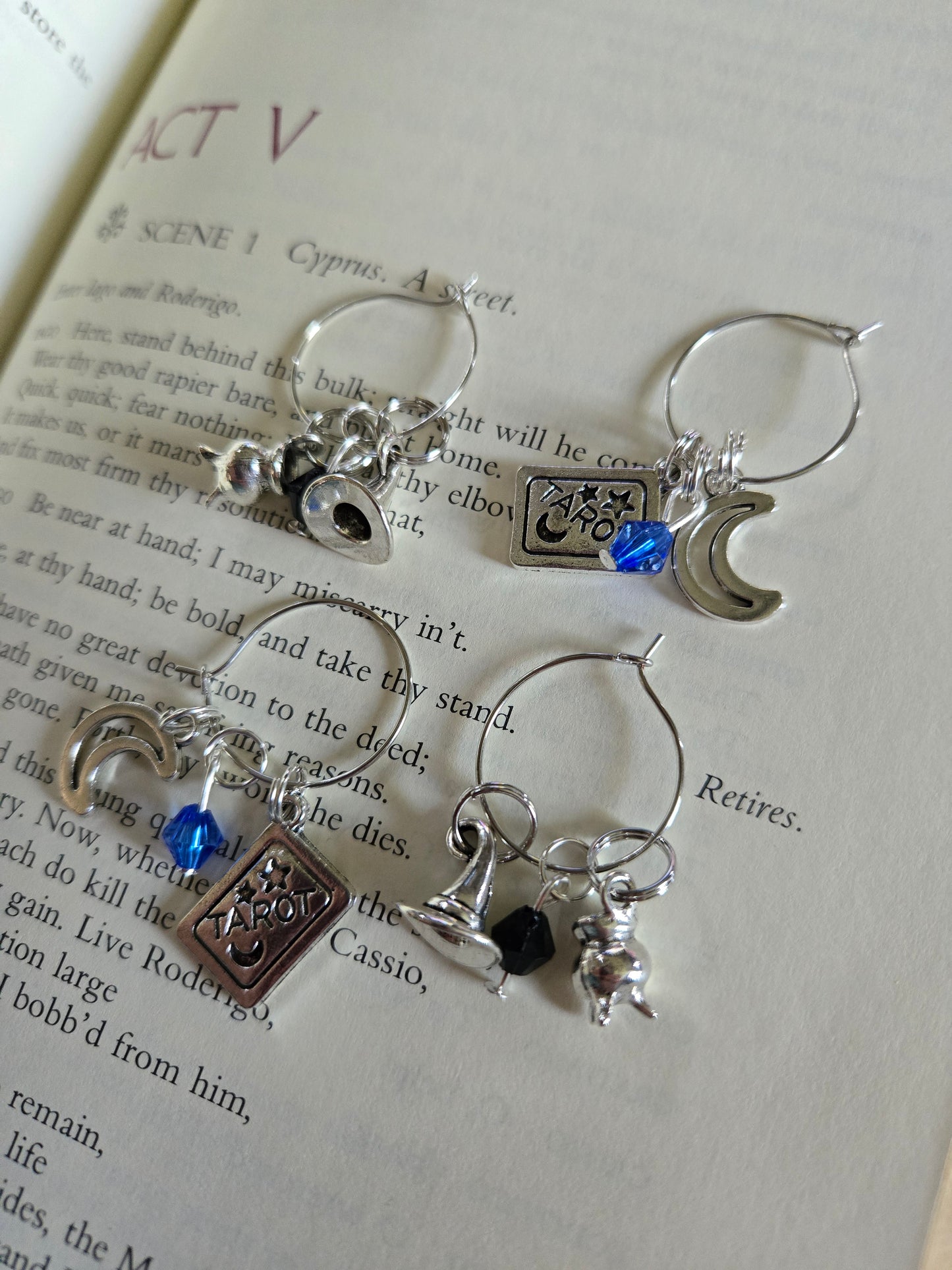 Witch Wine/Mug Charm Set