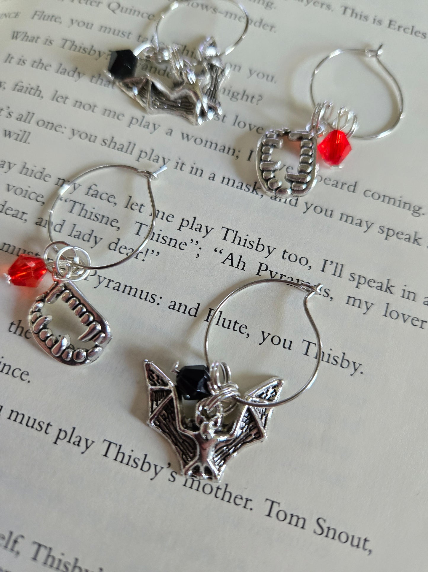 Vampire Wine/Mug Charm Set