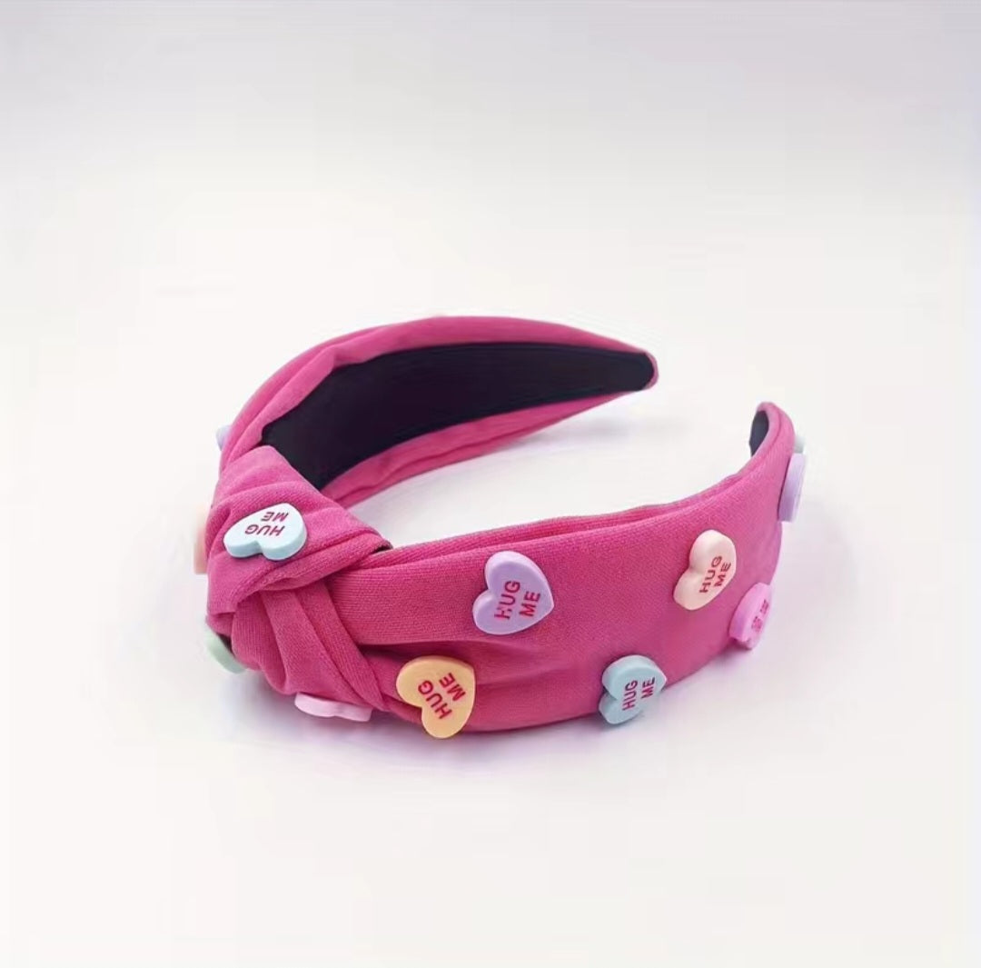 Conversation Heart Headbands