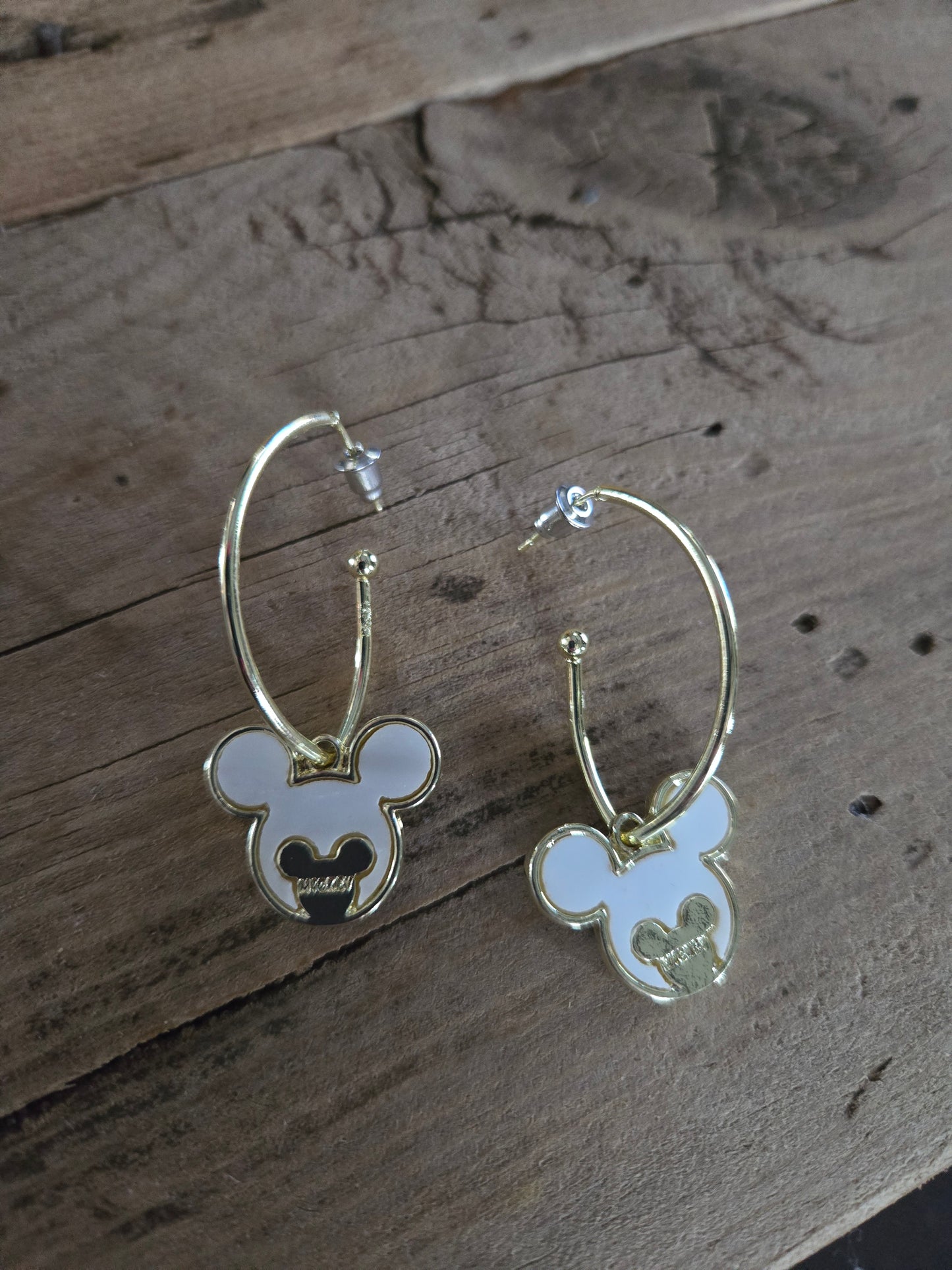 Mouse Ears Dangle Earrings