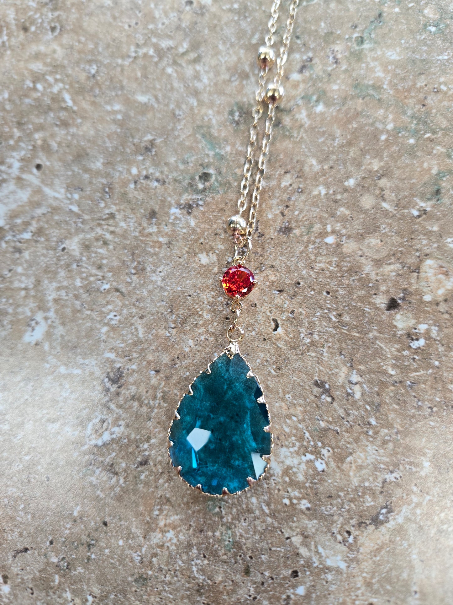 Howl's Jewelry Set (Glass Stones)