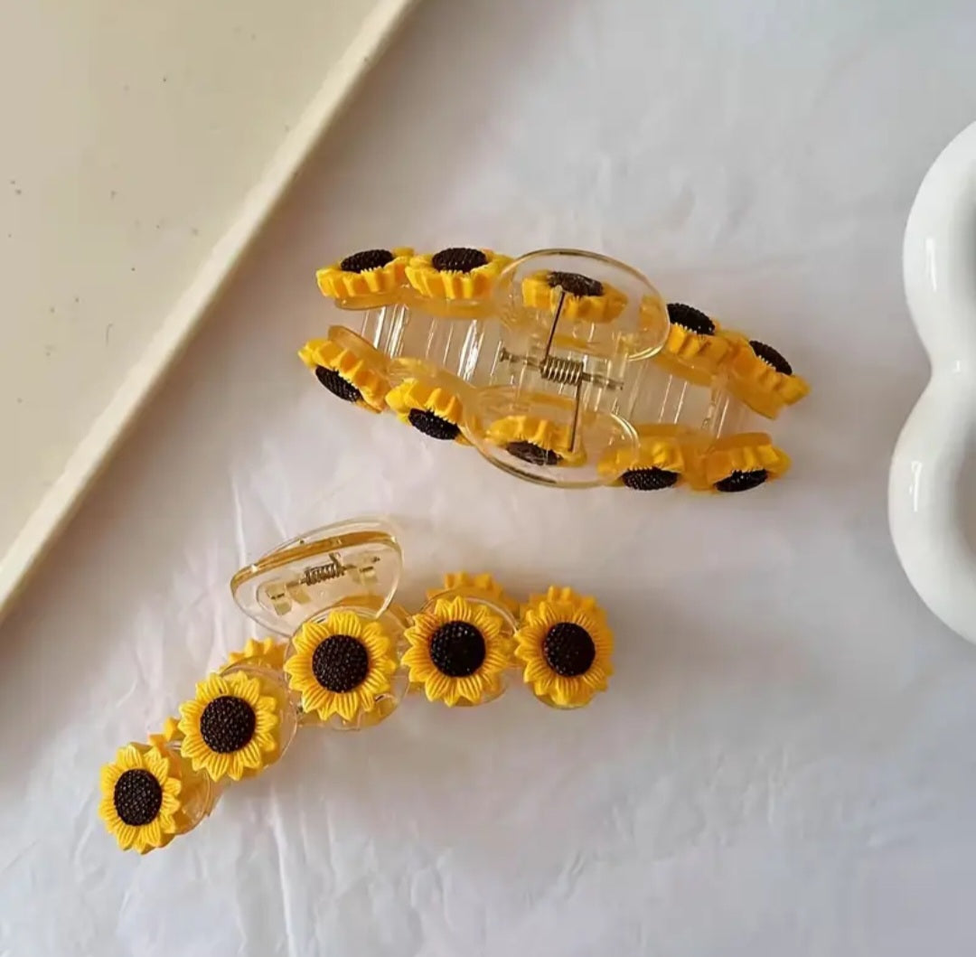 Sunflower Hairclip