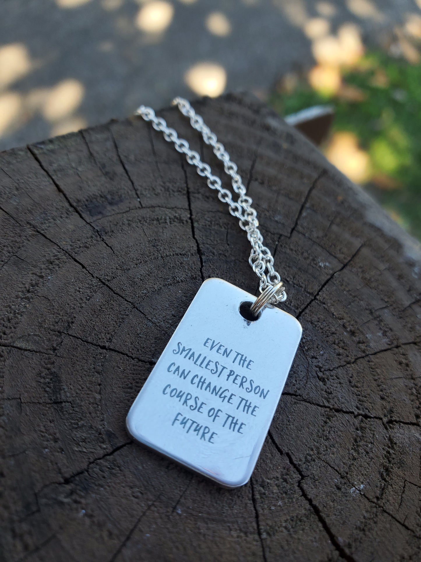 Even The Smallest Person Necklace