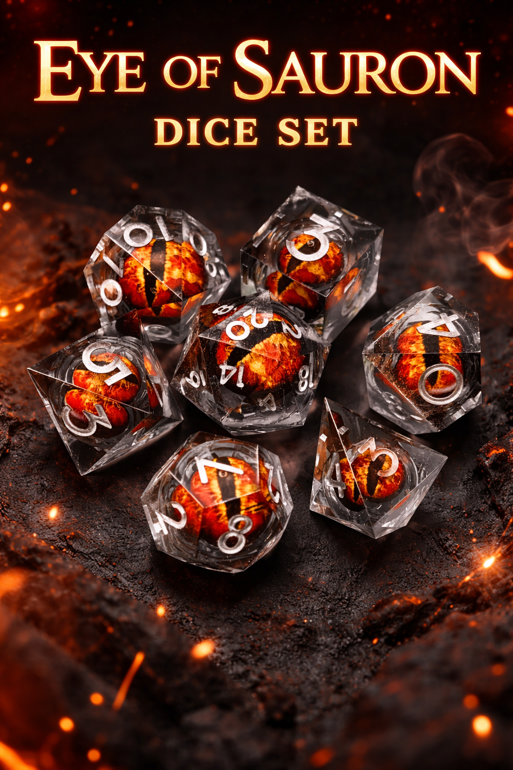 Eye of Sauron Dice Set