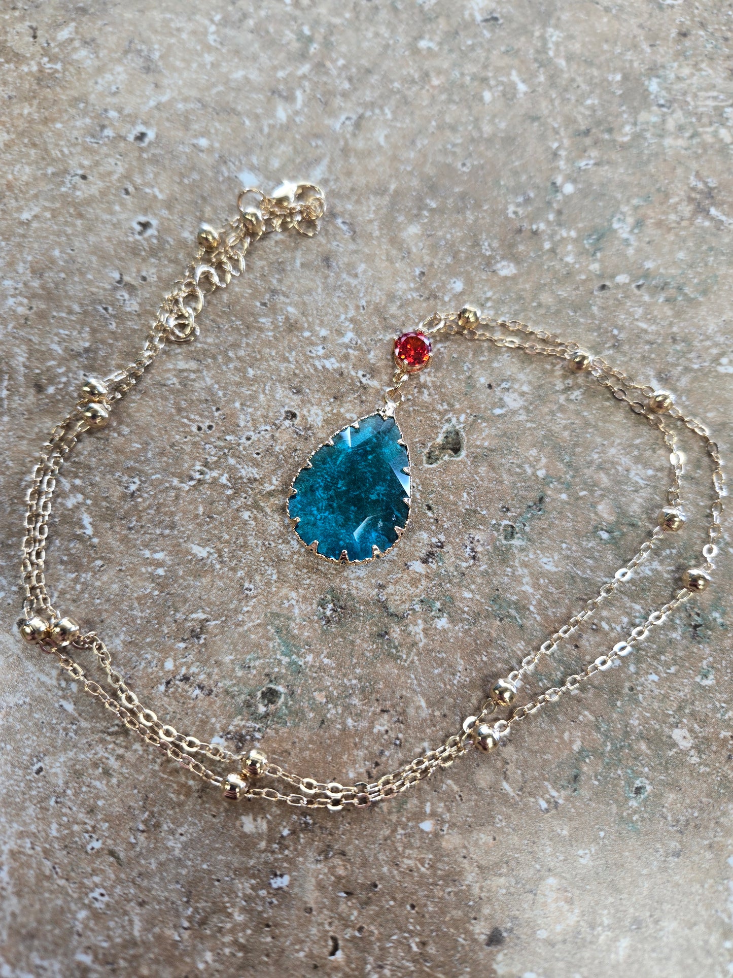 Howl's Jewelry Set (Glass Stones)
