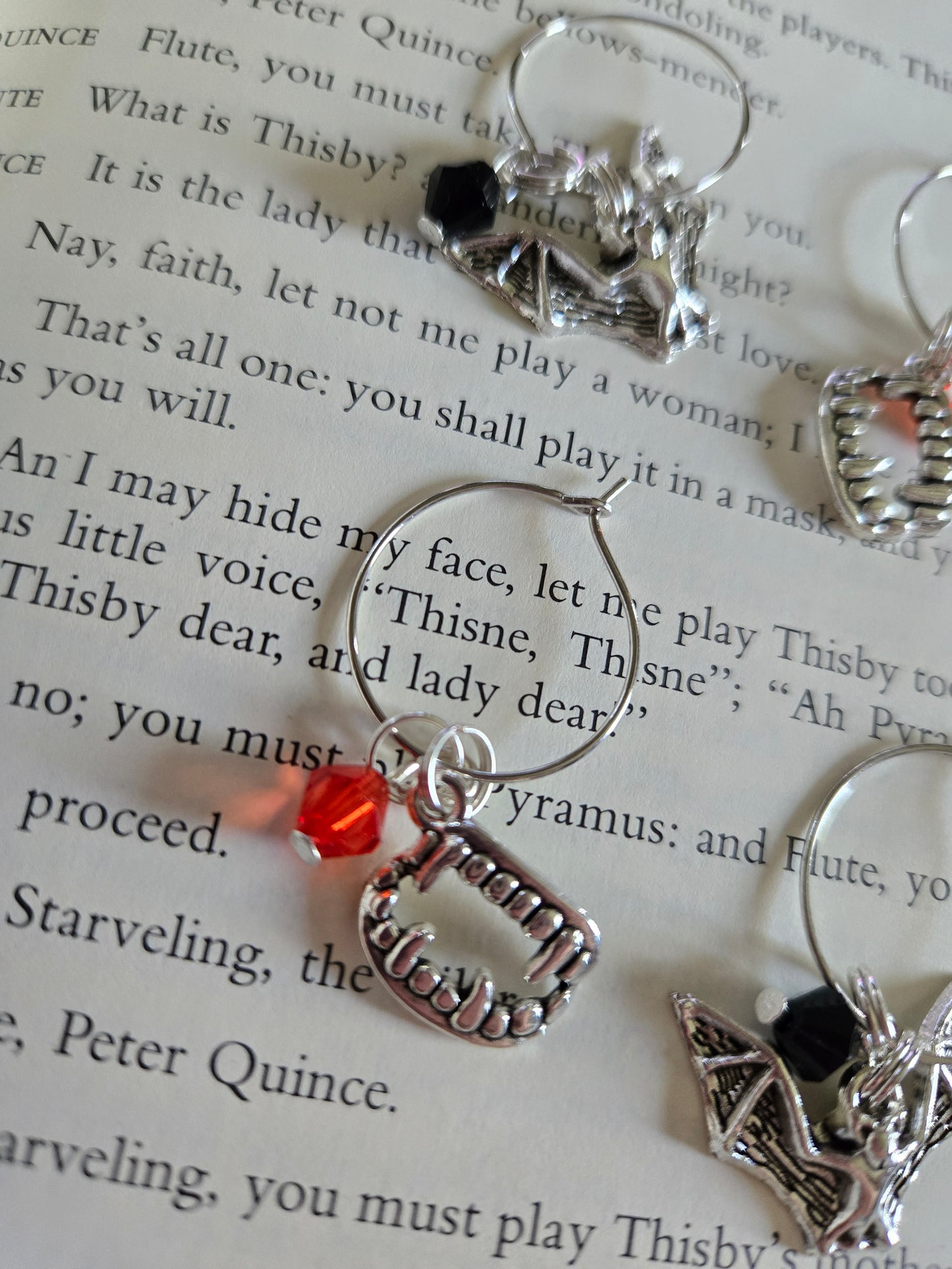 Vampire Wine/Mug Charm Set