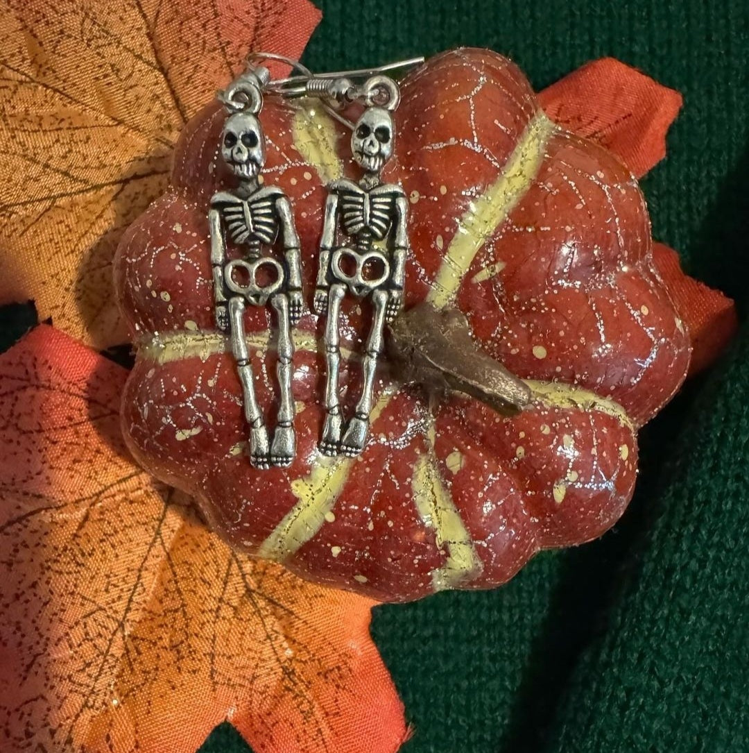 Skeleton Earrings