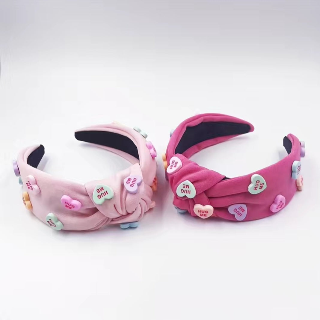 Conversation Heart Headbands